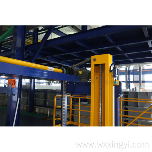 Load and unload system/station of plating line